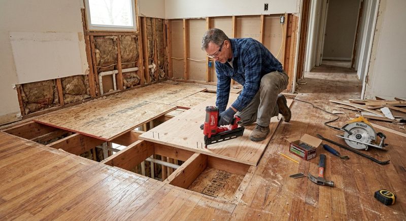 Floor Framing Replacement in Conroe, TX
